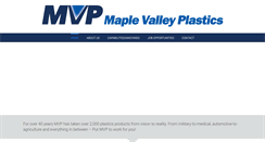 Desktop Screenshot of maplevalleyplastics.com